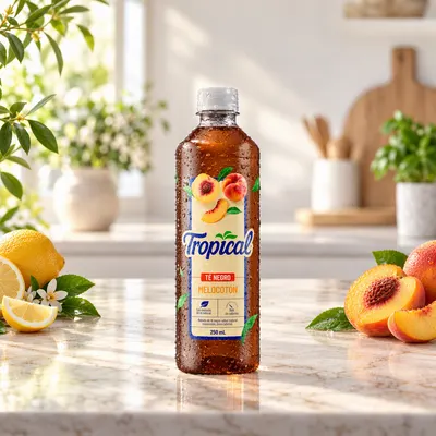 Tropical Té Negro Melocotón 1 L