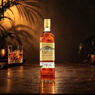 Ron Flor de Caña Oro Reserva 4 años 375 ml