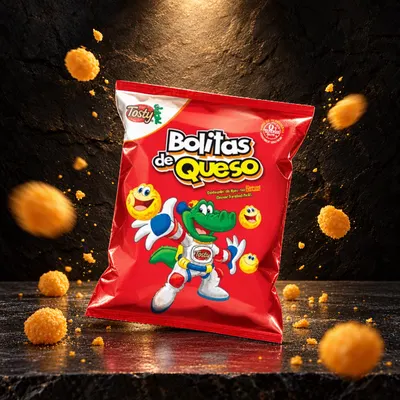 Tosty Bolitas de Queso Re-fill 16 g