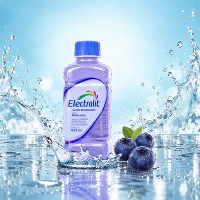 Electrolit Suero Mora Azul 625 ml