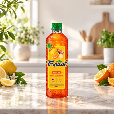 Refresco Frutas Mixtas Tropical 350 ml