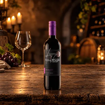 Vino tinto Viña Maipo Merlot 750 ml
