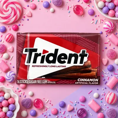 Trident Canela 14 chicles 26 g