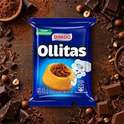 Ollitas Dulce de Leche Bimbo 65 g