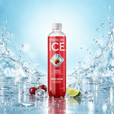 Sparkling Water Limón Cereza sin azúcar 500 ml