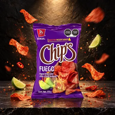 Chip's Fuego Barcel 170 g