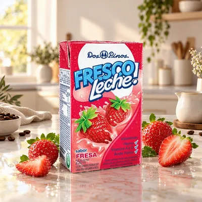 Fresco Leche de Fresa 250 ml