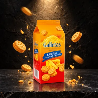 Galletas Sandwich Queso 118 g