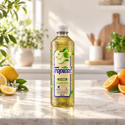 Tropical Té Verde Manzana Verde 500 ml