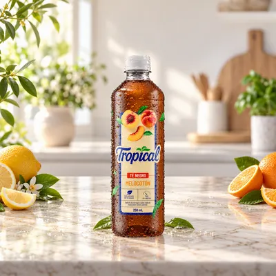 Tropical Té Negro Melocotón 350 ml