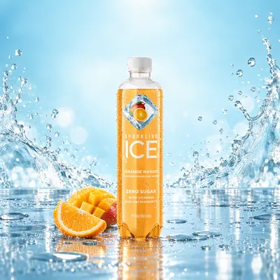 Sparkling Water Orange Mango sin azúcar 503 ml