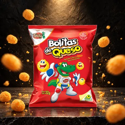 Tosty Bolitas de Queso 32 g